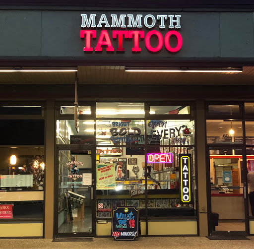 Mammoth Tattoo Studio, 13501 100th Ave NE, Kirkland, WA 98034, USA, 