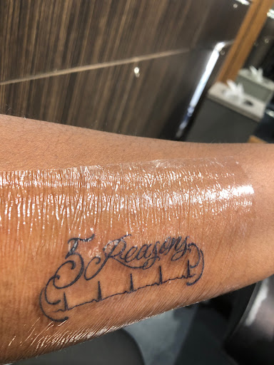 Explore coffee cup tattoo ideas, creative tattoo ideas in Las Vegas, available at Club Tattoo The Venetian Grand Canal Shoppes