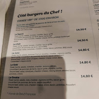 Côté Sable à Saint-Aubin-sur-Mer menu