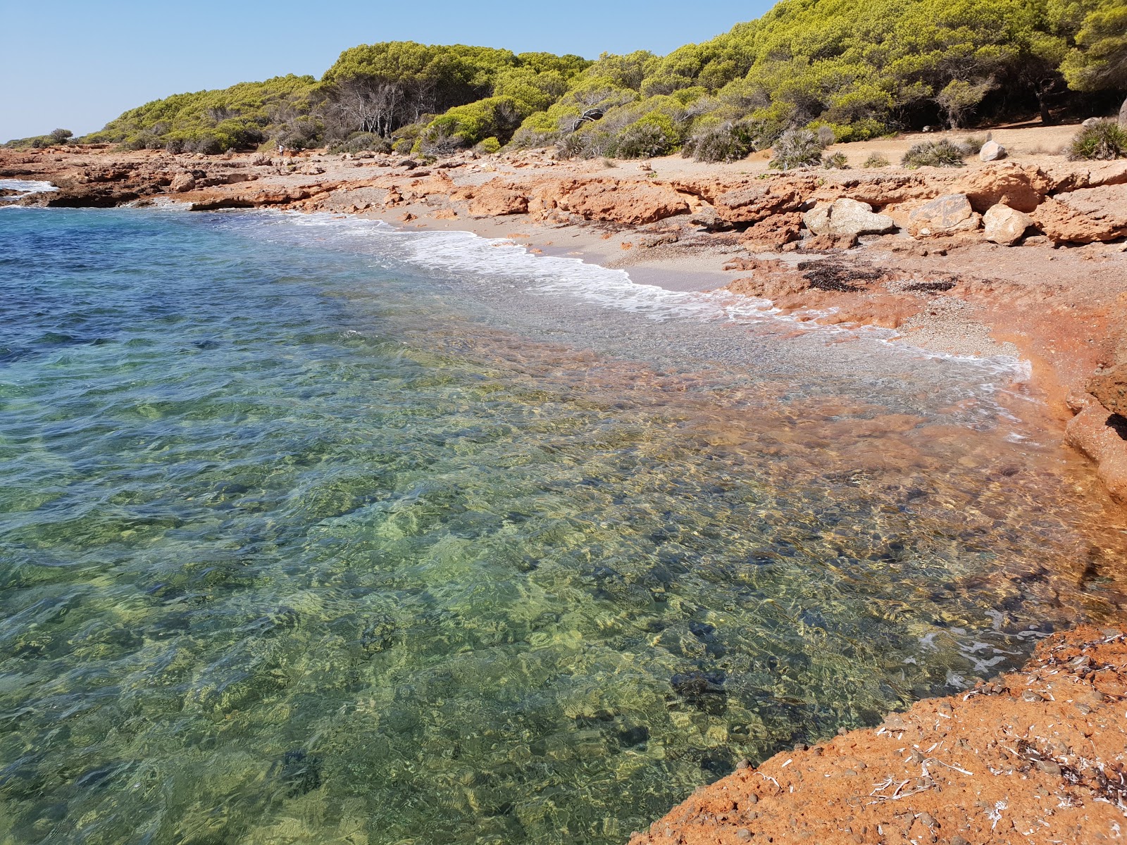 Zdjęcie Playa en Via Verda położony w naturalnym obszarze