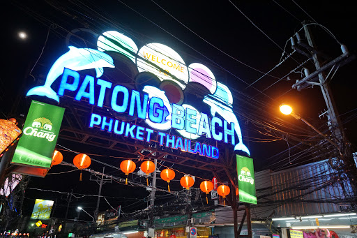 Patong Beach Neon Sign