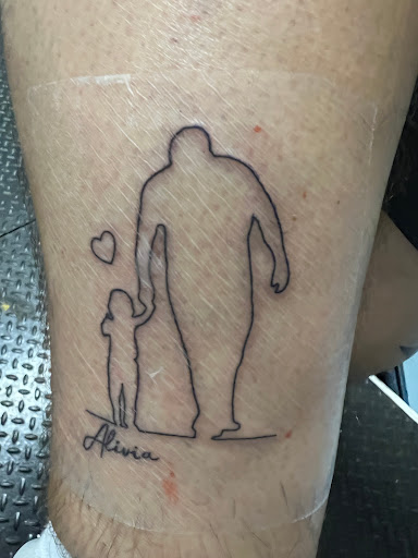 Explore tattoo sleeve filler ideas for a man, creative tattoo ideas in New York, available at Studio 28 Tattoos, Body Piercing, and Fine Jewelry