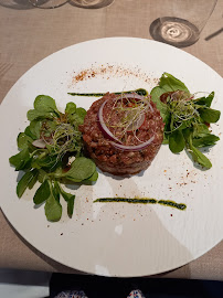 Steak tartare du Restaurant français Au Canon d'Or à Mulhouse - n°2