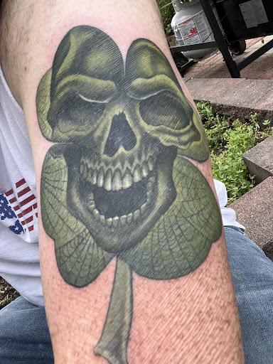 Explore mens ring tattoo ideas, creative tattoo ideas in Des Moines, available at Skin Kitchen Tattoo