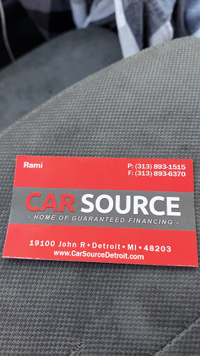 Car Dealer «Car Source», reviews and photos, 19100 John R St, Detroit, MI 48203, USA