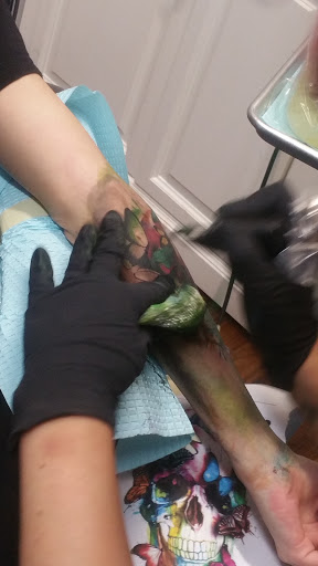 Find tattoo ideas for a mom for your next unique tattoo in Norman at Main Street Tattoos