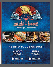 Sushi home Marisco Grill Olhão à Olhão menu