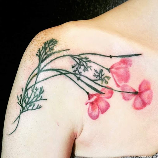 Explore small bts tattoo ideas, creative tattoo ideas in Eugene, available at Whiteaker Tattoo Collective