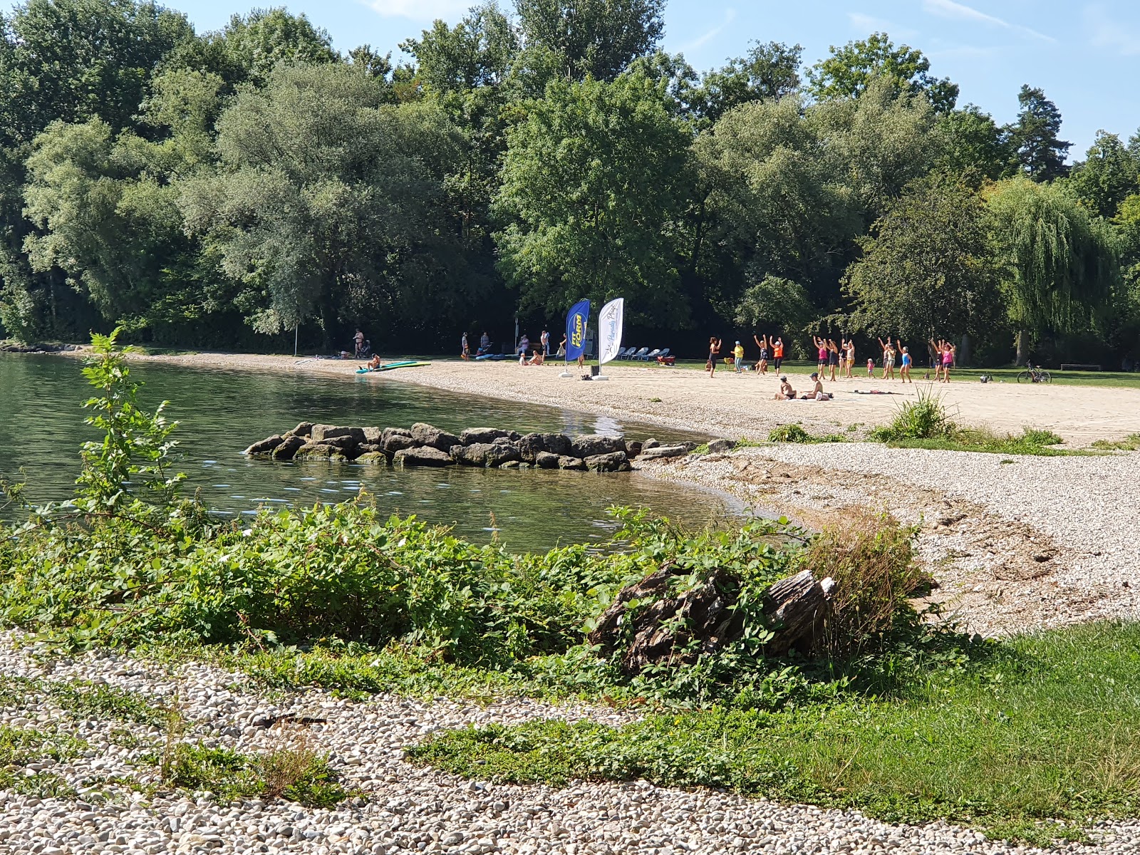 Plage de Colombier'in fotoğrafı çok temiz temizlik seviyesi ile