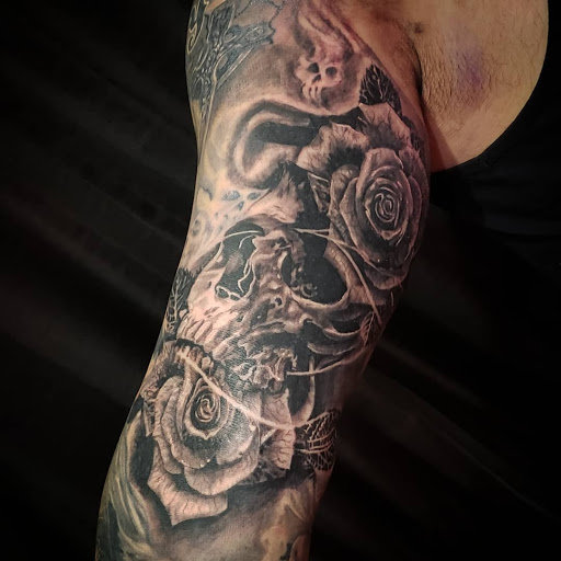 Explore tattoo on hip ideas, creative tattoo ideas in Debary, available at Divine Line Tattoos