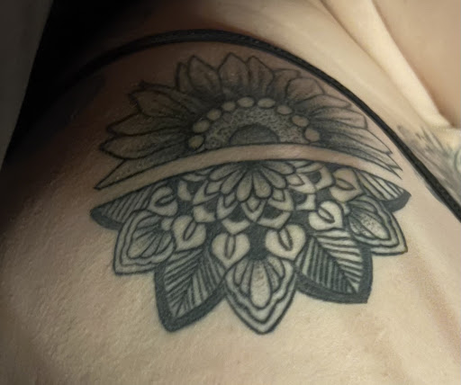 Explore cowboy up tattoo ideas, creative tattoo ideas in Massillon, available at Redtail Tattoo Co.