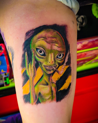 Explore broken heart tattoo ideas for guys, creative tattoo ideas in Kingsport, available at Ink-a-zoid Tattoos & Piercings