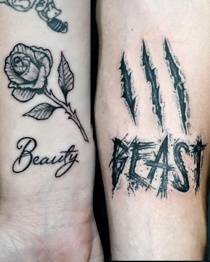 Find tattoo necklace ideas for your next unique tattoo in Saint Petersburg at Phoebus Tattoos