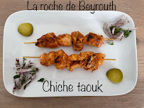 Plats et boissons du Restaurant libanais La Roche de Beyrouth-cuisine libanaise à La Croix-Saint-Ouen - n°1