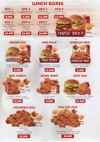 Rooster Fried Chicken à Frankfurt carte