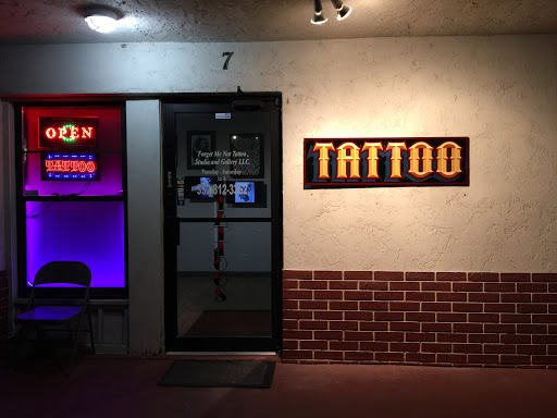Tattoo Shop «Forget Me Not Tattoo Studio and Gallery», reviews and photos, 2201 SW College Rd #7, Ocala, FL 34471, USA