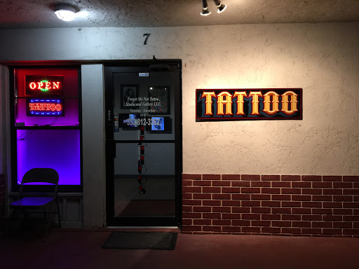 Tattoo Shop «Forget Me Not Tattoo Studio and Gallery», reviews and photos, 2201 SW College Rd #7, Ocala, FL 34471, USA