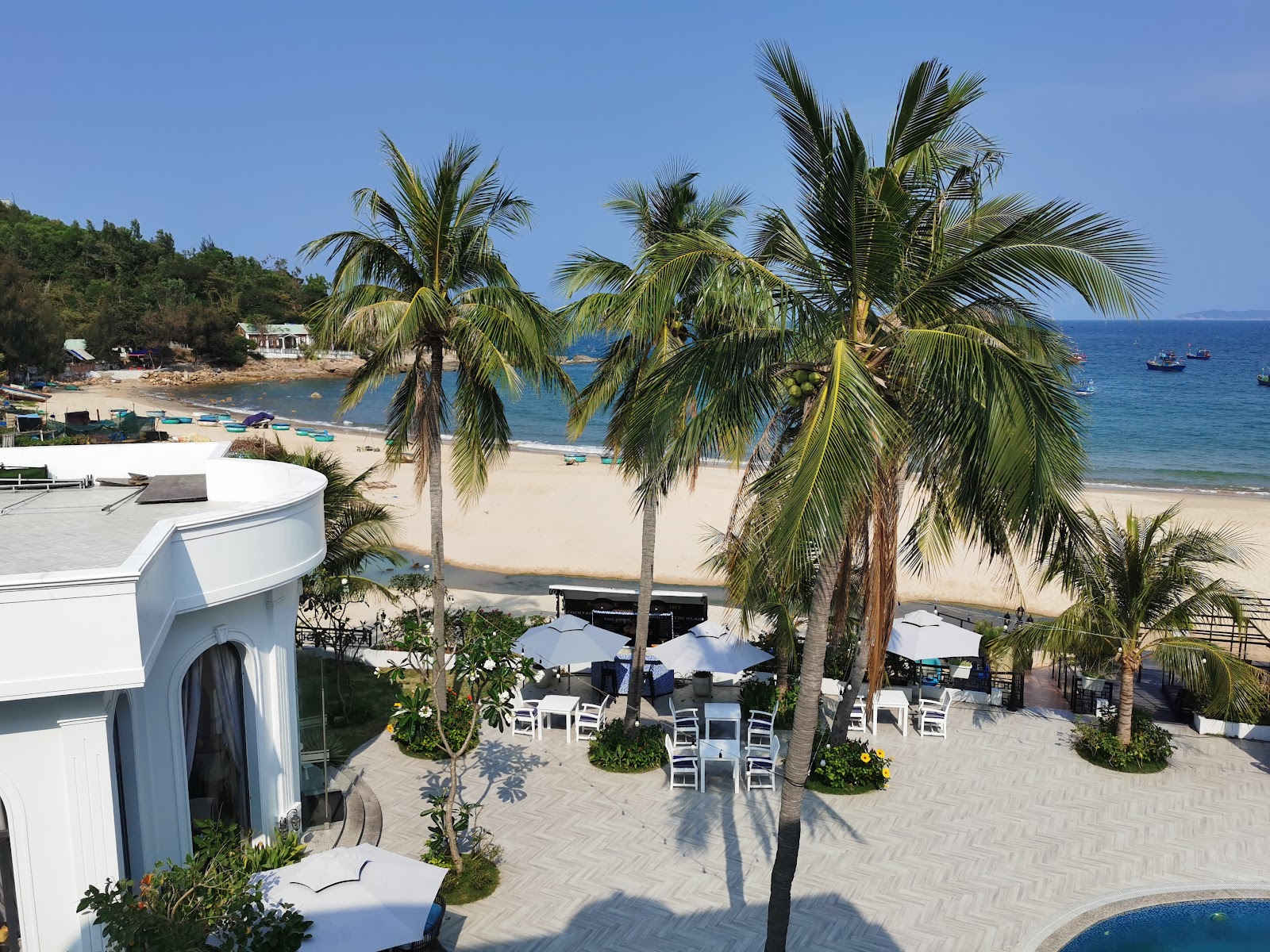 Foto van Bai Bang Beach met ruime baai