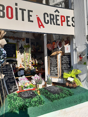 Boîte à crêpes (creperie a emporter) à Quiberon