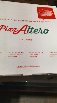 Pizzas à emporter Pizzeria Altero - Via dell'indipendenza à Bologna - menu / carte