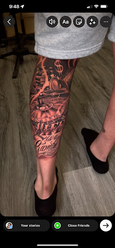 Explore horror tattoos ideas, creative tattoo ideas in Henrico, available at West End Tattoo & Piercing