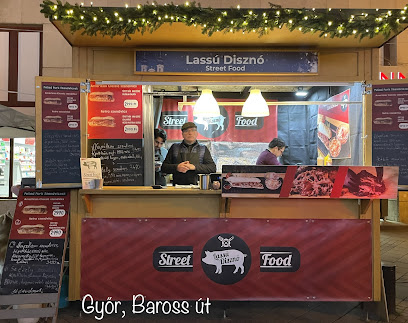 Lassú Disznó Street Food - Győr, Möbelix parkoló, Mécs László u. 13, 9024 Hungary