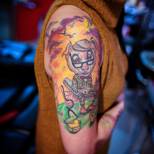 Explore grandchildren tattoo ideas for men, creative tattoo ideas in San Francisco, available at Dream Masters Custom Tattoos Sweden