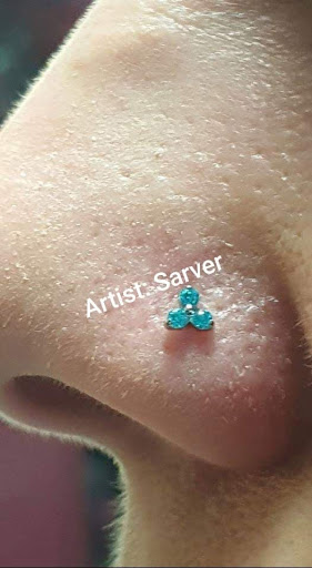 Explore trumpet tattoo ideas, creative tattoo ideas in Ottawa, available at Precision Art