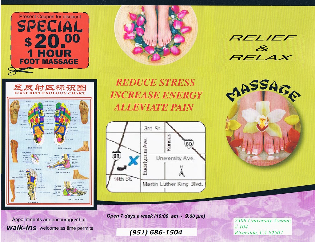 Relief N Relax BEST Foot Reflexology & Body Massage 92553