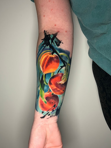 Explore birthdate tattoo ideas, creative tattoo ideas in Lakeville, available at SharkTooth Tattoo & Gallery