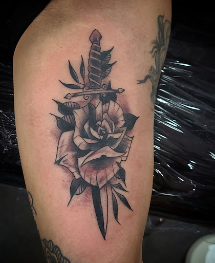 Explore mom dad tattoo ideas, creative tattoo ideas in Garden Grove, available at Dr. Tattoo Studio