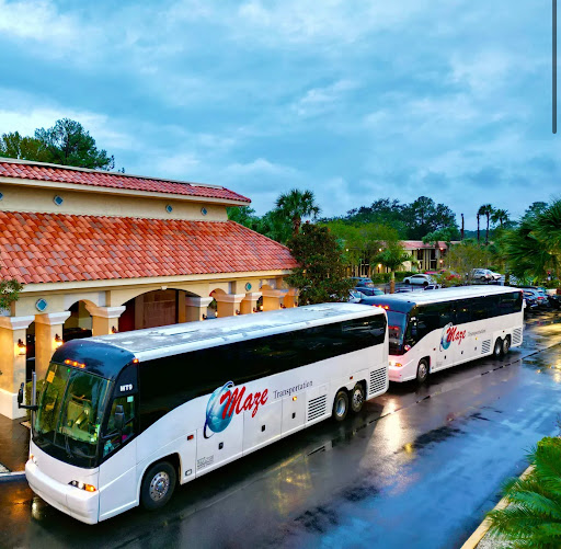 Maze Transportation Private Charter Bus Rentals & Tours Group