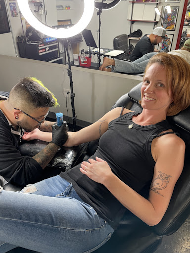 Explore tiger tattoo ideas for men, creative tattoo ideas in Kissimmee, available at Fallen Heroes Tattoo & Piercing (Florida)