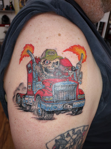 Explore country music tattoos ideas, creative tattoo ideas in Park Hills, available at Sideshow Tattoo and Piercings