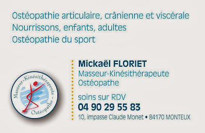 Mickaël FLORIET - Ostéopathe à Monteux