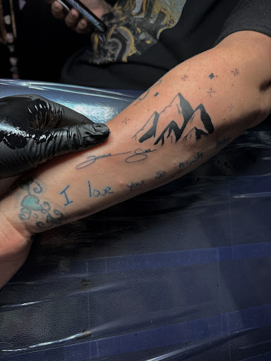 Explore childrens names tattoo ideas, creative tattoo ideas in Lavonia, available at New Moon Tattoo LLC