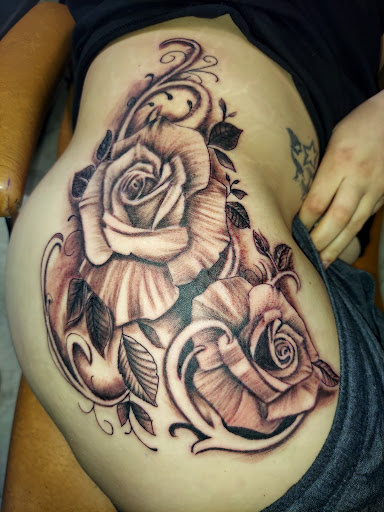 Explore sunshine tattoo ideas, creative tattoo ideas in Odessa, available at Little Dragon Tattoos Studio
