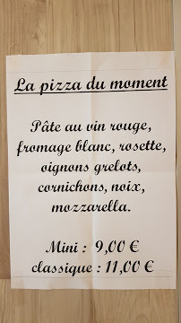 Restaurant La P'tite Sicile à Fraize (la carte)