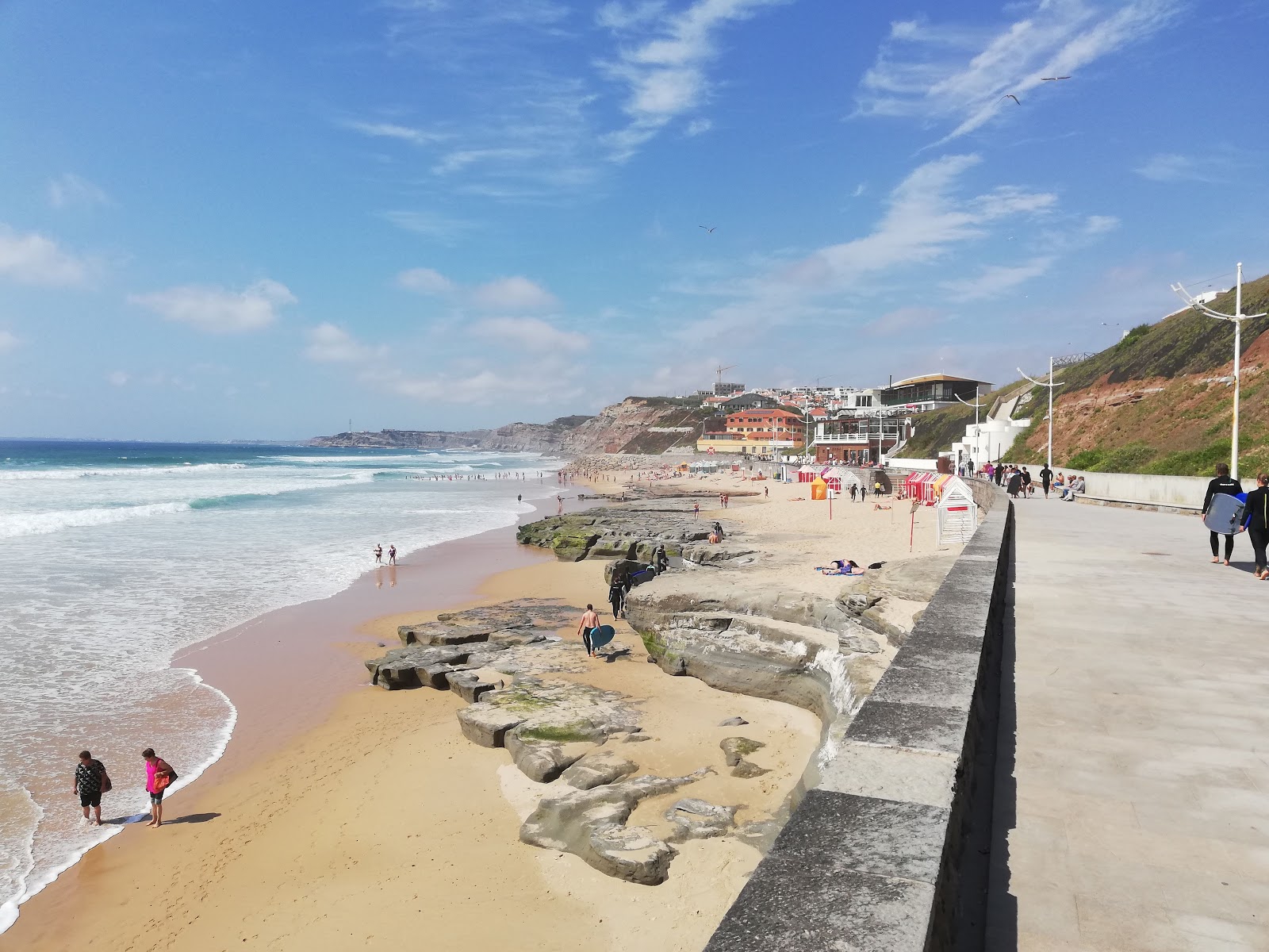 Foto af Praia da Areia Branca med høj niveau af renlighed