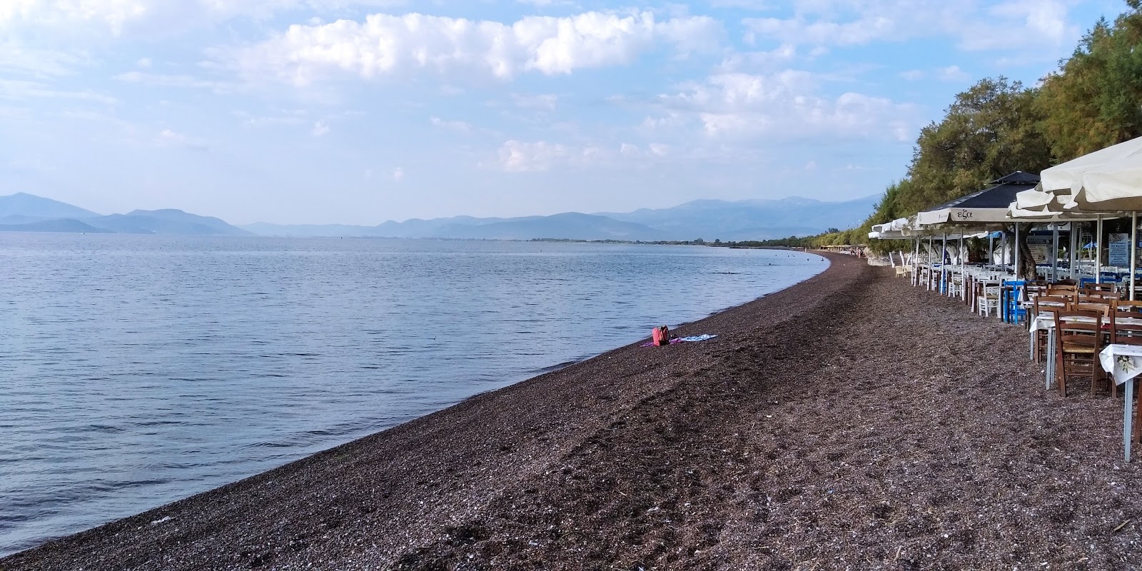 Foto di Neas Achialou beach con molto pulito livello di pulizia