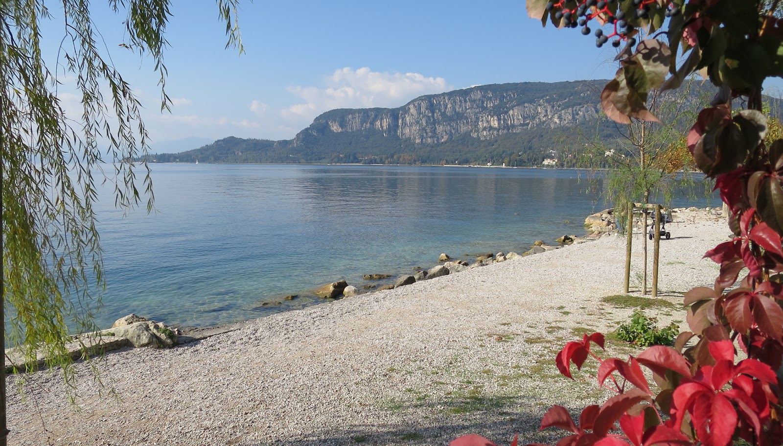 Spiaggia La Cavalla Garda'in fotoğrafı - rahatlamayı sevenler arasında popüler bir yer