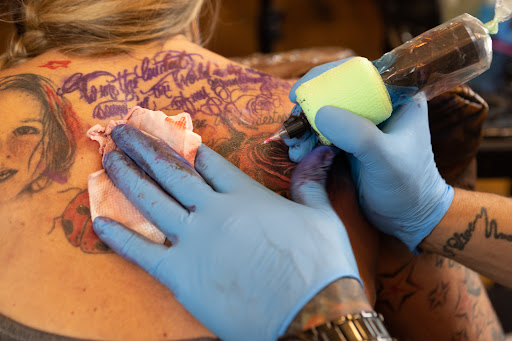 Explore foot tattoo ideas for females, creative tattoo ideas in Canton, available at The Inkeepers Tattoo Parlor