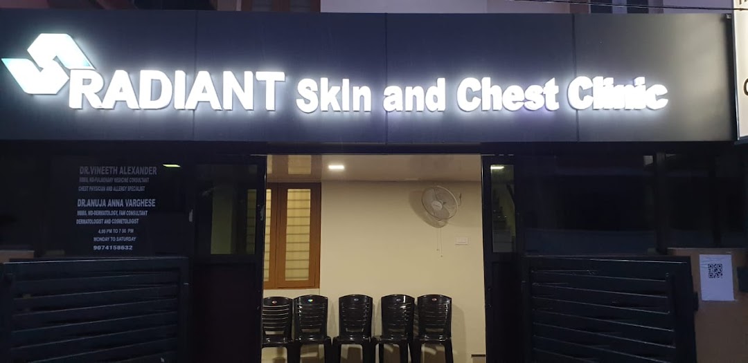 Radiant skin and chest clinic - Skin Clinic near Infopark, Cosmetologist Kakkanad, Pulmonologists Kakkanad
