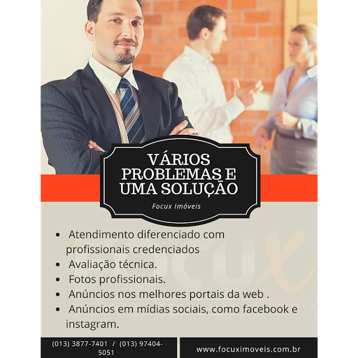 Logo da empresa - Focux Imóveis