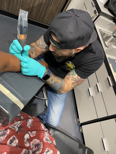 Explore grumpy bear tattoo ideas, creative tattoo ideas in Las Vegas, available at Club Tattoo The Venetian Grand Canal Shoppes