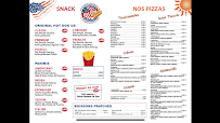 Menu / carte de La Pizz' à Dav à Châteauneuf-les-Martigues
