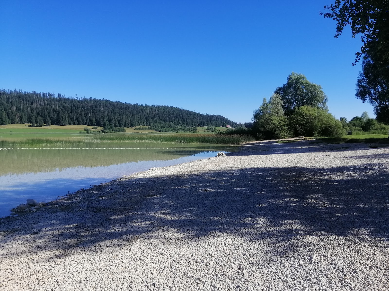 Photo de Remoray Lake Beach avec un niveau de propreté de très propre