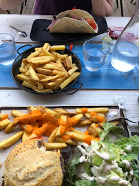 Hamburger du Restaurant Le Cactus Bleu à Argelès-sur-Mer - n°6