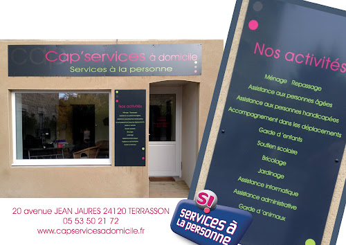 Agence de services d'aide à domicile CAP SERVICES A DOMICILE Terrasson-Lavilledieu