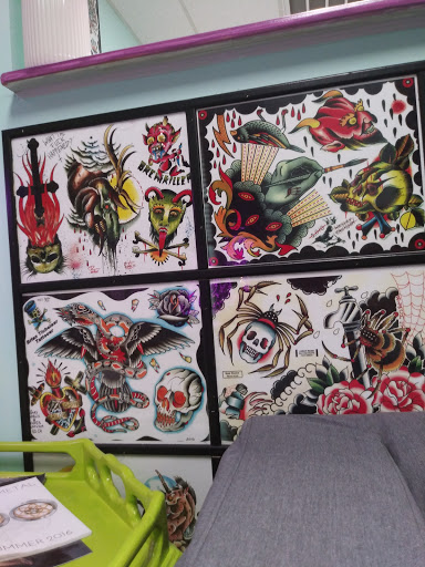 Explore camino de santiago tattoo ideas, creative tattoo ideas in Houston, available at The Neon Jackal Tattoo